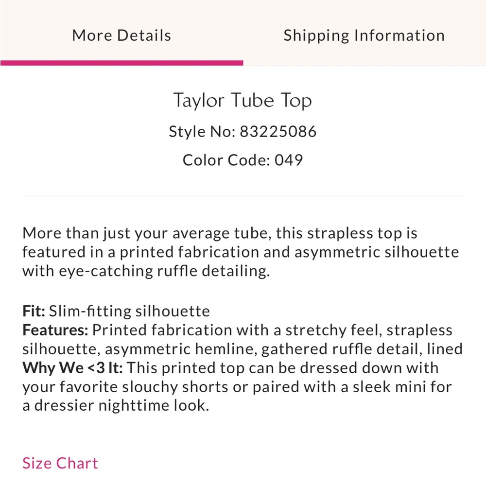 Free People Taylor Asymmetrical Tube Top - Picture 9 of 9